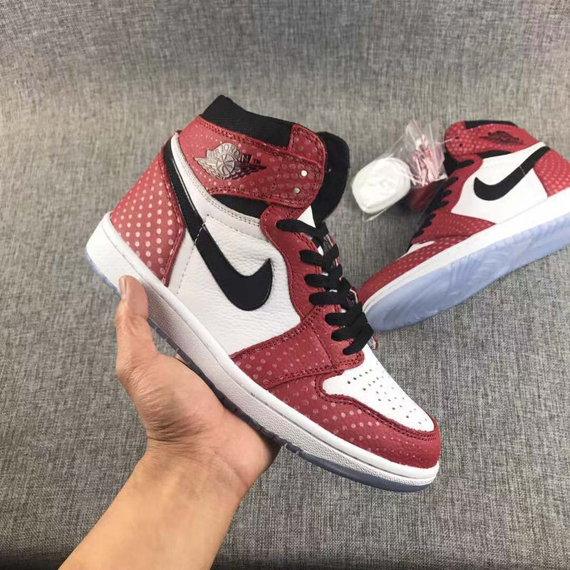 Sneakers, Red White Colorway, Lace Up Design, Casual Gift for Sneaker Fans