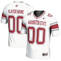 Washington State Cougars NIL Pick-A-Player Football Jersey - White