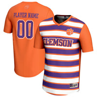 Clemson Tigers Collegiate Soccer NIL Pick-A-Player Fashion Jersey - Orange/Purple