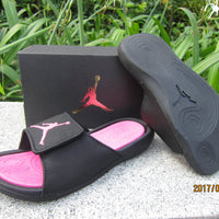 Slides, Black Pink Colorway, Slip On Design, Casual Gift for Shoe Lovers
