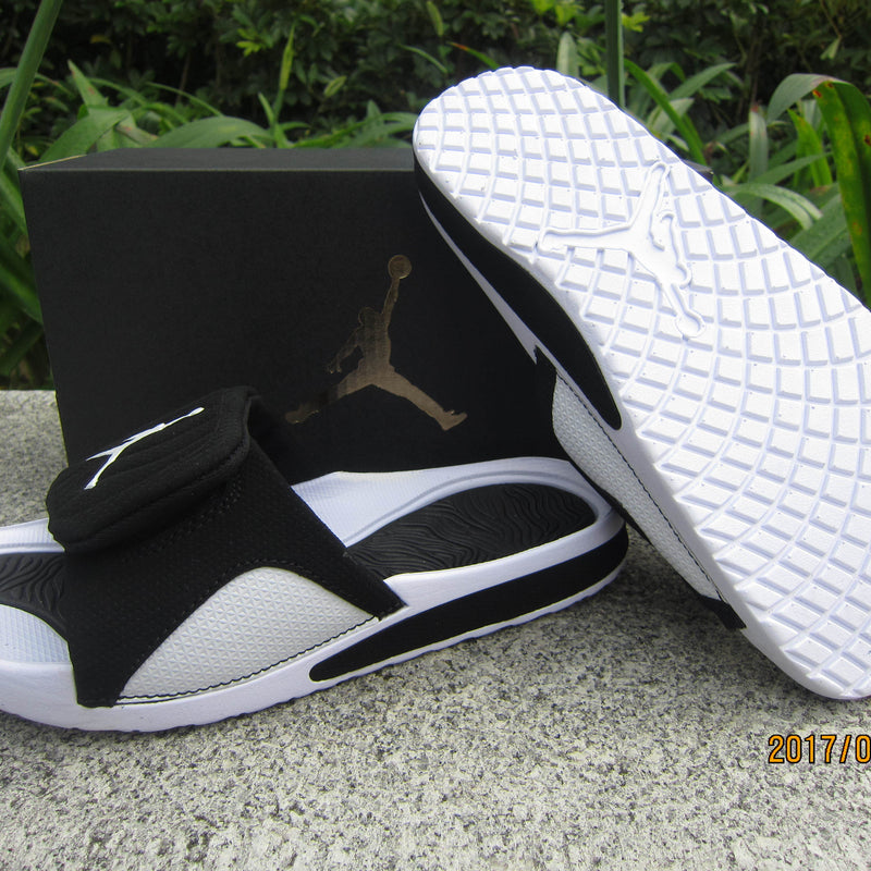 Retro Slides, Black White Colorway, Slip On Design, Casual Gift for Shoe Lovers