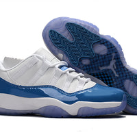 Low Top Sneakers, Blue Colorway, Lace Up Design, Casual Gift for Sneaker Fans