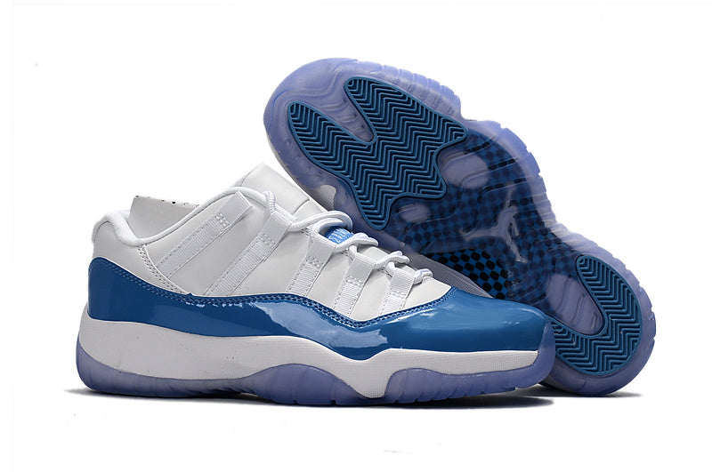 Low Top Sneakers, Blue Colorway, Lace Up Design, Casual Gift for Sneaker Fans