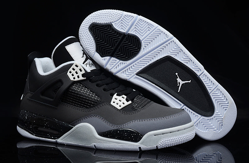 Sneakers, Black Gray Colorway, Lace Up Design, Casual Gift for Sneaker Fans