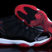Low Top Sneakers, Black Red Colorway, Lace Up Design, Casual Gift for Sneaker Fans