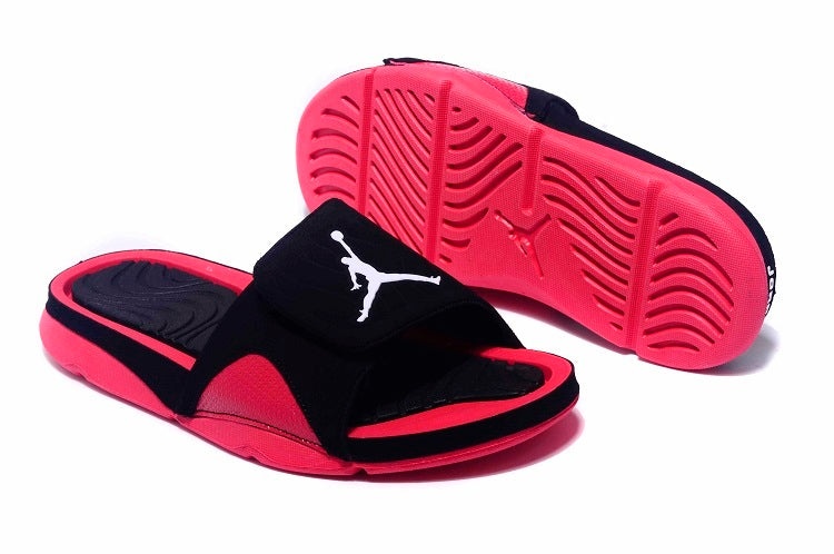 Retro Slides, Black Pink Colorway, Slip On Design, Casual Gift for Shoe Lovers