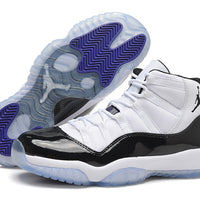 Low Top Sneakers, White Black Colorway, Lace Up Design, Casual Gift for Sneaker Fans