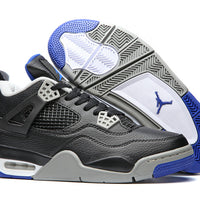 Sneakers, Blue Black Colorway, Lace Up Design, Casual Gift for Sneaker Fans