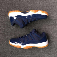 Low Top Sneakers, Navy Blue Colorway, Lace Up Design, Casual Gift for Sneaker Fans