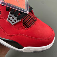 Retro Mid Top Sneakers, Red Colorway, Lace Up Design, Casual Gift for Sneaker Fans