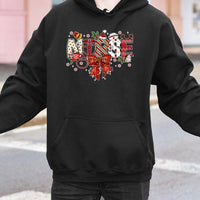 Festive Stethoscope Sweatshirt, Christmas Nurse Hoodie, Holiday Medical Graphic Pullover, Xmas Healthcare Hooded Sweatshirt, RN Present