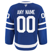 Toronto Maple Leafs Blue Home Authentic Pro Custom Jersey