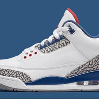 Low Top Sneakers, White Navy Colorway, Lace Up Design, Casual Gift for Sneaker Fans
