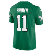 Philadelphia Eagles A.J. Brown Kelly Green Limited Jersey