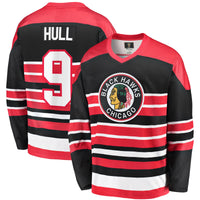 Chicago Blackhawks Bobby Hull Red Premier Breakaway Retired Player Jersey