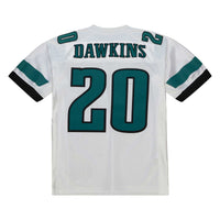 Philadelphia Eagles 1996 Brian Dawkins White Authentic Throwback Retired Player Jersey