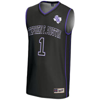 Stephen F Austin Lumberjacks #1 Basketball Jersey - Black