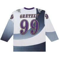 Los Angeles Kings Wayne Gretzky White Big & Tall 1995-96 Blue Line 2.0 Jersey