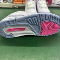 Mid Top Sneakers, White Pink Colorway, Lace Up Design, Casual Gift for Sneaker Fans