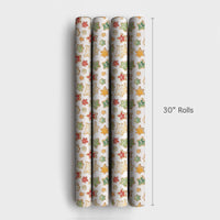 Watercolor Star Sugar Cookie Holiday Gift Wrap, Christmas Cookie Wrapping Paper, Baker Christmas Wrapping Paper, Festive Xmas Wrapping Paper
