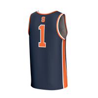 Syracuse Orange Lightweight Collegiate Basketball Fashion Jersey - Navy