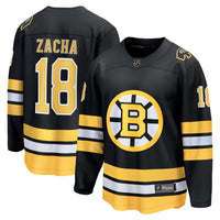 Boston Bruins Pavel Zacha Black Home Breakaway Player Jersey
