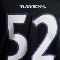 Baltimore Ravens Ray Lewis Black Alternate Retired Player Game Jersey