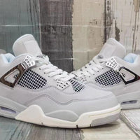 Sneakers, Gray Silver Colorway, Lace Up Design, Casual Gift for Sneaker Fans