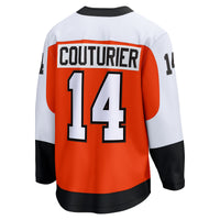 Philadelphia Flyers Sean Couturier Orange Home Breakaway Jersey