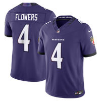 Baltimore Ravens Zay Flowers Purple Team Stitched Limited Jersey
