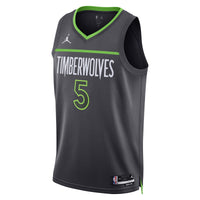 Minnesota Timberwolves Statement Edition Swingman Jersey - Gray - Anthony Edwards