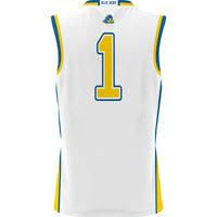 Delaware Fightin' Blue Hens Lightweight Basketball Jersey - White