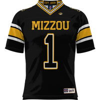 #1 Missouri Tigers Football Jersey - Black