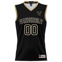 Vanderbilt Commodores NIL Pick-A-Player Basketball Jersey - Black