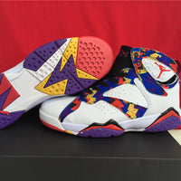 Sneakers, White Multicolor Colorway, Lace Up Design, Casual Gift for Sneaker Fans
