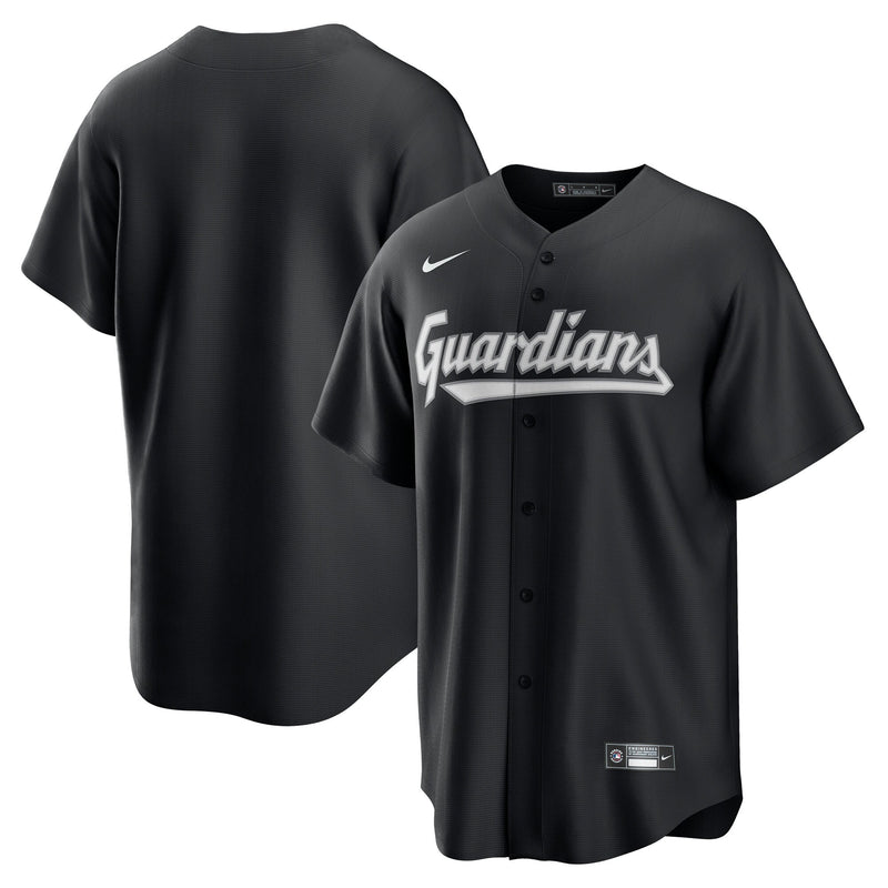 Cleveland Guardians Black Replica Jersey