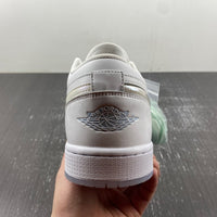 Low Top Sneakers, White Silver Colorway, Lace Up Design, Casual Gift for Sneaker Fans