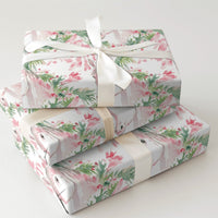 Equestrian Wrapping Paper, Watercolor Horse Christmas Wrapping Paper, Holiday Horse Gift Wrap Roll, Winter Festive Wrapping Paper