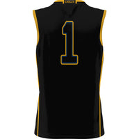 #1 Emory Eagles Lightweight Basketball Jersey - Black