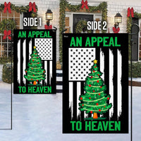 Pine Tree Stars Yard Flag, Appeal to Heaven Christmas Garden Flag, Double Sided Patriotic Holiday Lawn Flag, Winter Decor