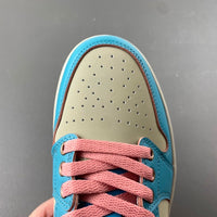 Low Top Sneakers, Pink Gray Colorway, Lace Up Design, Casual Gift for Sneaker Fans