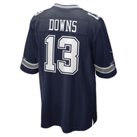 Dallas Cowboys Caleb Downs Navy 2026 NFL Draft First Round Pick No. 11 Team Game Jersey