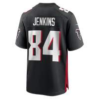Atlanta Falcons Alfred Jenkins Black Game Retired Player Jersey