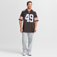 Cleveland Browns Carson Schwesinger Brown 2025 NFL Draft Game Jersey