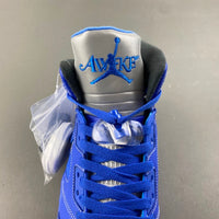 Low Top Sneakers, Royal Blue Colorway, Lace Up Design, Casual Gift for Sneaker Fans