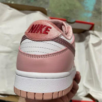 Low Top Sneakers, Pink Colorway, Lace Up Design, Casual Gift for Sneaker Fans