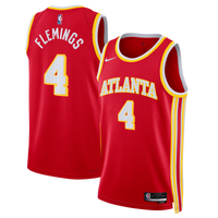 Atlanta Hawks Icon Swingman Jersey - Red - Kingston Flemings