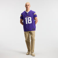 Minnesota Vikings Justin Jefferson Purple Team Elite Jersey