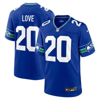 Seattle Seahawks Julian Love Royal Alternate Game Jersey