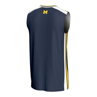 Michigan Wolverines Spirit Basketball Jersey - Navy